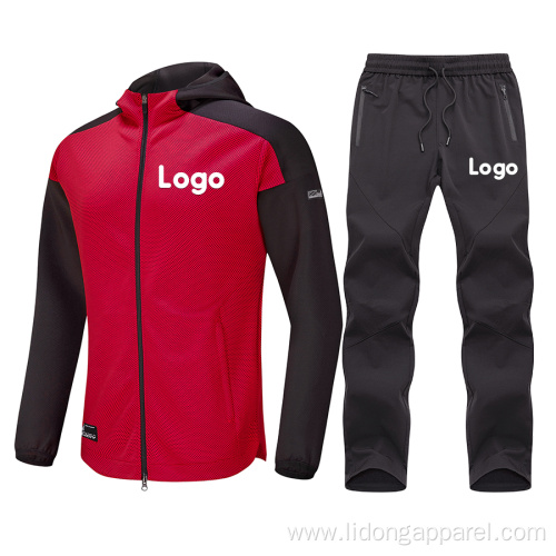 wholesale Hoodie and Jogger Pants Suit outdoor tracksuit